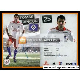 Autogramm Fussball | Hamburger SV | 2010 | Tomas RINCON