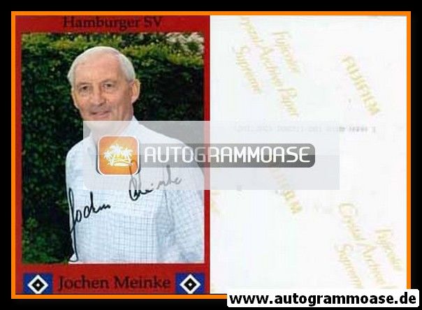 Autogramm Fussball | Hamburger SV | 2000er Foto | Jochen MEINKE (Portrait Color)