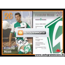 Autogramm Fussball | SV Werder Bremen | 2006 we win | Florian MOHR