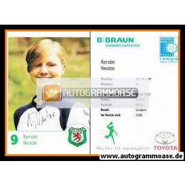 Autogramm Handball (D) | SG 09 Kirchhof | 2006 | Kerstin NEUTZE
