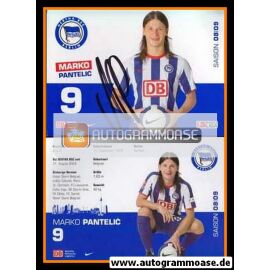 Autogramm Fussball | Hertha BSC Berlin | 2008 | Marko PANTELIC
