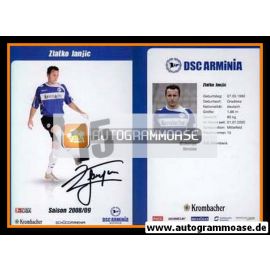 Autogramm Fussball | DSC Arminia Bielefeld | 2008 | Zlatko JANJIC