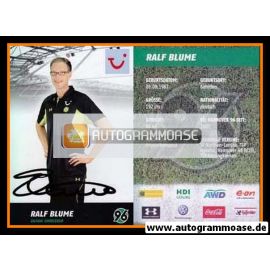 Autogramm Fussball | Hannover 96 | 2009 | Ralf BLUME