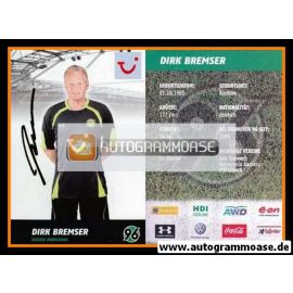 Autogramm Fussball | Hannover 96 | 2009 | Dirk BREMSER