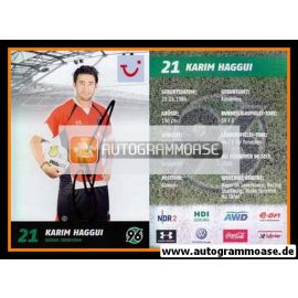 Autogramm Fussball | Hannover 96 | 2009 | Karim HAGGUI
