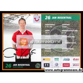 Autogramm Fussball | Hannover 96 | 2009 | Jan ROSENTHAL