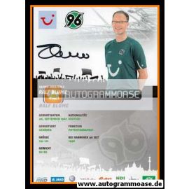 Autogramm Fussball | Hannover 96 | 2011 | Ralf BLUME