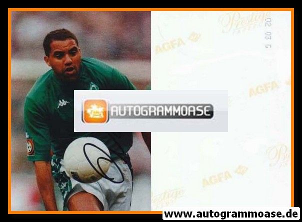 Autogramm Fussball | SV Werder Bremen | 2002 Foto | AILTON (Spielszene)