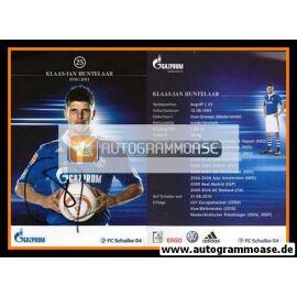 Autogramm Fussball | FC Schalke 04 | 2010 | Klaas-Jan HUNTELAAR