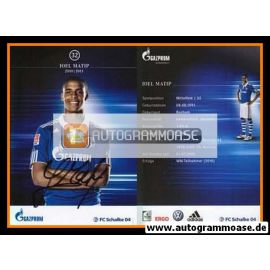 Autogramm Fussball | FC Schalke 04 | 2010 | Joel MATIP
