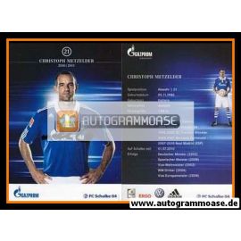 Autogramm Fussball | FC Schalke 04 | 2010 | Christoph METZELDER
