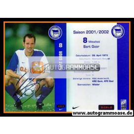 Autogramm Fussball | Hertha BSC Berlin | 2001 o.tel.o | Bart GOOR