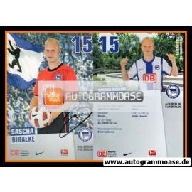 Autogramm Fussball | Hertha BSC Berlin | 2010 | Sascha BIGALKE