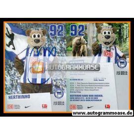 AK Fussball | Hertha BSC Berlin | 2010 | HERTHINHO (Maskottchen)