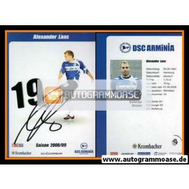 Autogramm Fussball | DSC Arminia Bielefeld | 2008 | Alexander LAAS