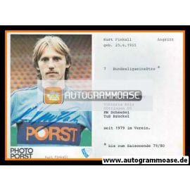 Autogramm Fussball | VfL Bochum | 1980 | Kurt PINKALL 