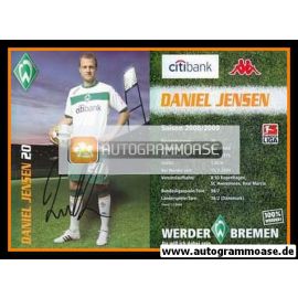 Autogramm Fussball | SV Werder Bremen | 2008 | Daniel JENSEN