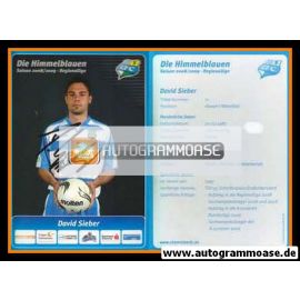Autogramm Fussball | Chemnitzer FC | 2008 | David SIEBER