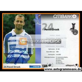 Autogramm Fussball | MSV Duisburg | 2001 | Pavel DRSEK