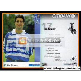 Autogramm Fussball | MSV Duisburg | 2001 | Ilia GRUEV