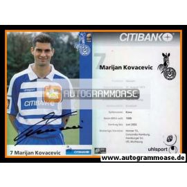 Autogramm Fussball | MSV Duisburg | 2001 | Marijan KOVACEVIC