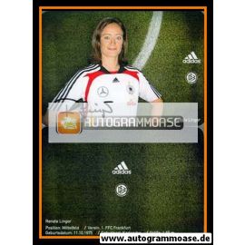 Autogramm Fussball (Damen) | DFB | 2008 Adidas | Renate LINGOR