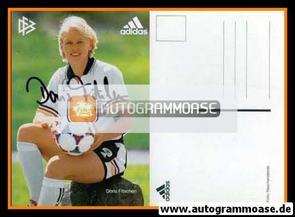 Autogramm Fussball (Damen) | DFB | 1999 Adidas | Doris FITSCHEN