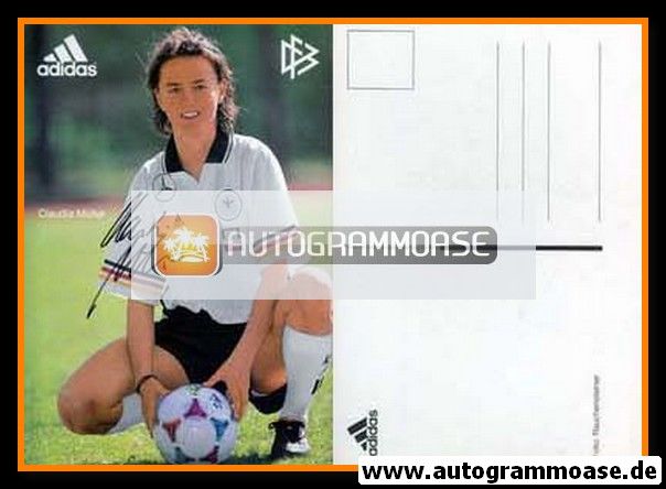 Autogramm Fussball (Damen) | DFB | 1999 Adidas | Claudia MÜLLER