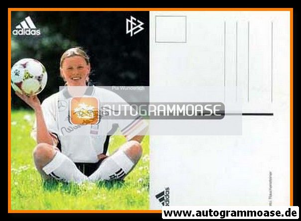 Autogramm Fussball (D) | DFB | 1999 Adidas | Pia WUNDERLICH