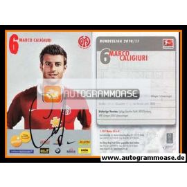 Autogramm Fussball | FSV Mainz 05 | 2010 | Marco CALIGIURI