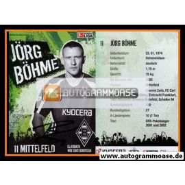 Autogramm Fussball | Borussia Mönchengladbach | 2005 | Jörg BÖHME