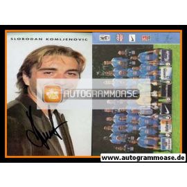 Autogramm Fussball | TSV 1860 München | 2004 | Slobodan KOMLJENOVIC