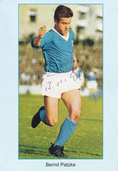 Autogramm Fussball | TSV 1860 München | 1960er Retro | Bernd PATZKE (Spielszene Color)