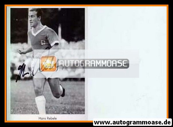 Autogramm Fussball | TSV 1860 München | 1960er Retro | Hans REBELE (Spielszene)