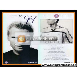 Autogramm Fussball | FC Bayern München | 2001 | Thorsten FINK