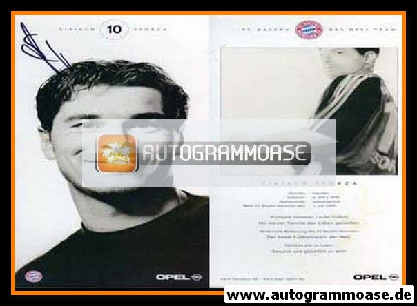 Autogramm Fussball | FC Bayern München | 2001 | Ciriaco SFORZA