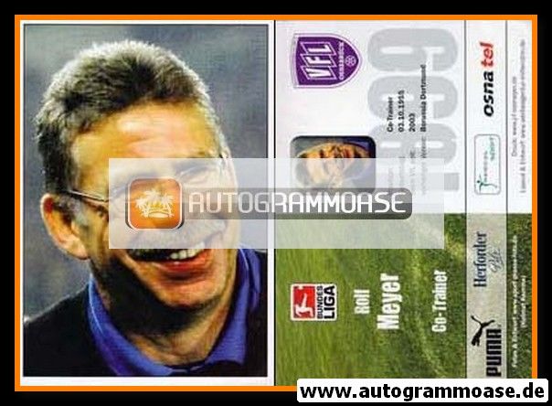 AK Fussball | VfL Osnabrück | 2008 | Rolf MEYER