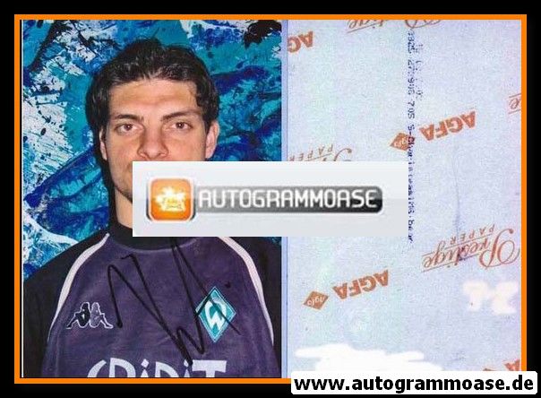 Autogramm Fussball | SV Werder Bremen | 2002 Foto | Angelos CHARISTEAS