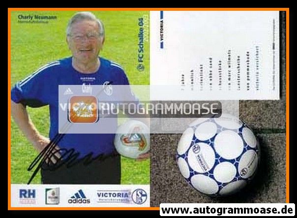 Autogramm Fussball | FC Schalke 04 | 2002 | Charly NEUMANN