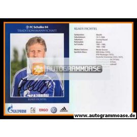Autogramm Fussball | FC Schalke 04 | 2011 TM | Klaus FICHTEL