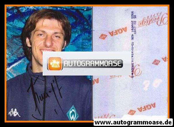 Autogramm Fussball | SV Werder Bremen | 2002 Foto | Mladen KRSTAJIC