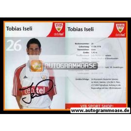 Autogramm Fussball | VfB Stuttgart | 1999 | Tobias ISELI