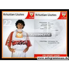 Autogramm Fussball | VfB Stuttgart | 1999 | Krisztian LISZTES