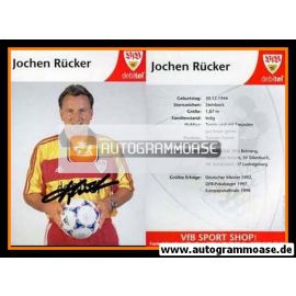 Autogramm Fussball | VfB Stuttgart | 1999 | Jochen RÜCKER