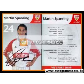 Autogramm Fussball | VfB Stuttgart | 1999 | Martin SPANRING