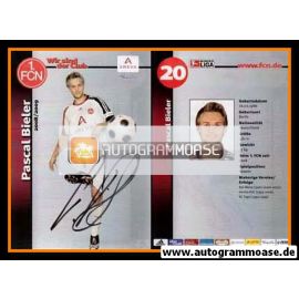 Autogramm Fussball | 1. FC Nürnberg | 2008 Ball | Pascal BIELER