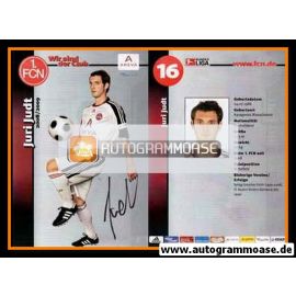 Autogramm Fussball | 1. FC Nürnberg | 2008 Ball | Juri JUDT