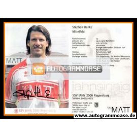 Autogramm Fussball | SSV Jahn Regensburg | 2002 | Stephan HANKE