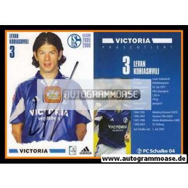 Autogramm Fussball | FC Schalke 04 | 2005 | Levan KOBIASHVILI