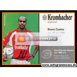 Autogramm Fussball | Sportfreunde Siegen | 2002 | Bruno CUSTOS